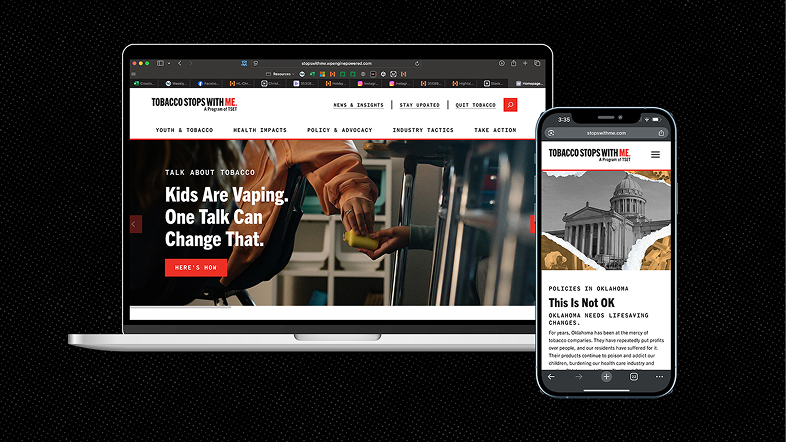 Tobacco Stops With Me Website